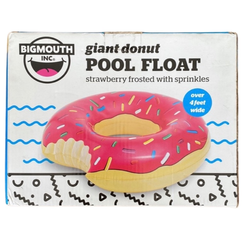 Giant Donut Pool Floatie